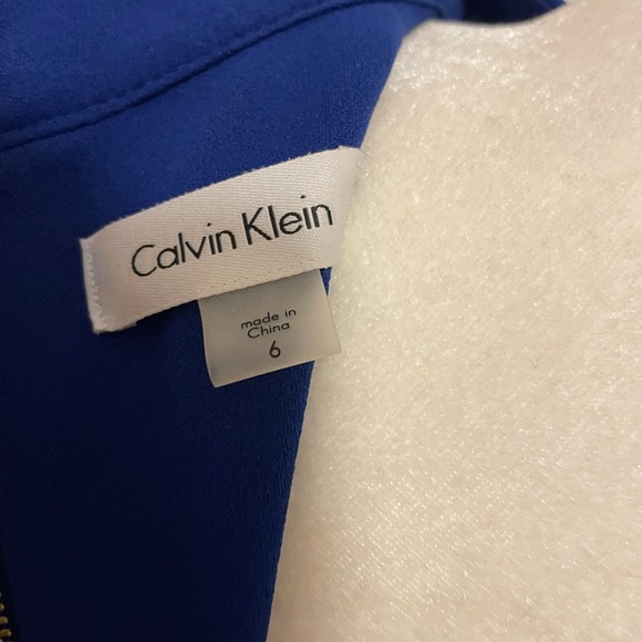 Calvin Klein cobalt blue dress - Picture 3 of 3